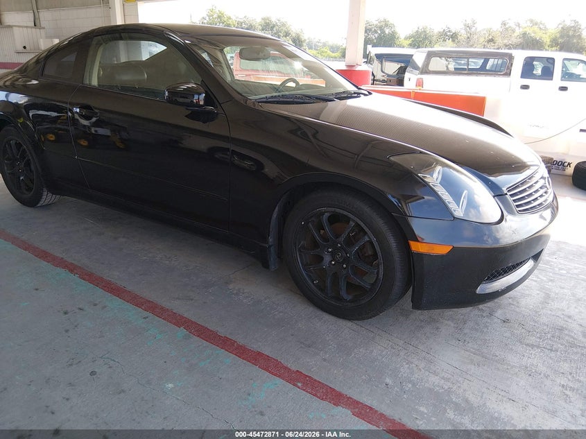 2004 Infiniti G35 VIN JNKCV54EX4M817197 IAAI salvage auction — NORMAL WEAR, Clear (Florida), sold $575 on 2026-07-29 (photo 1)