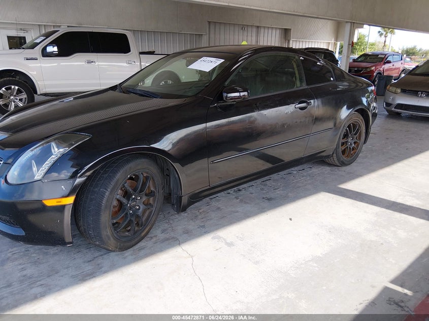 2004 Infiniti G35 VIN JNKCV54EX4M817197 IAAI salvage auction — NORMAL WEAR, Clear (Florida), sold $575 on 2026-07-29 (photo 2)