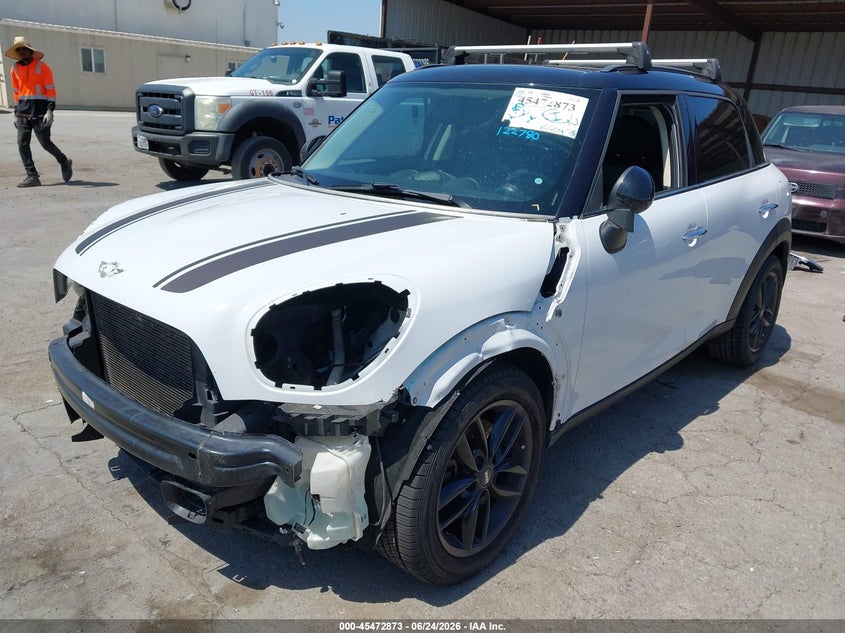 2012 Mini VIN WMWZC3C56CWL84789 IAAI salvage auction — LEFT FRONT, Salvage (California), sold $825 on 2026-07-27 (photo 6)
