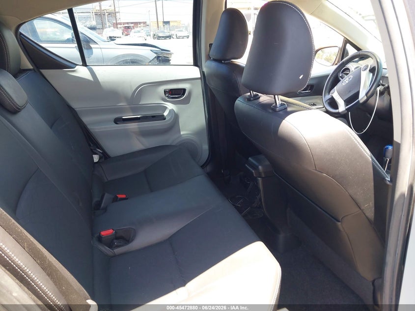 2013 Toyota Prius c VIN JTDKDTB30D1035854 IAAI salvage auction — FRONT END, Salvage (California), sold $1,450 on 2026-07-07 (photo 8)