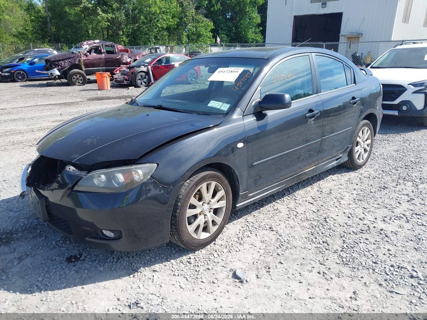 2008 Mazda 3 VIN JM1BK32G481783294 IAAI salvage auction — FRONT END, Mv-907A (New York), sold $225 on 2026-07-14 (photo 2)