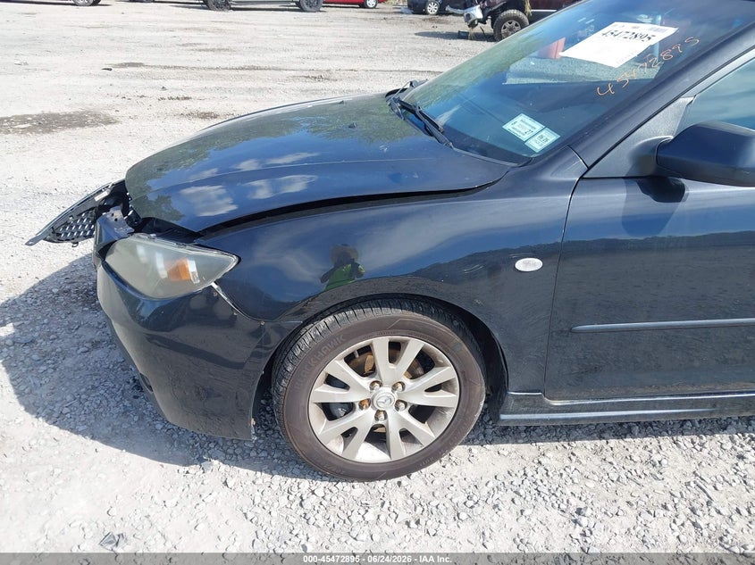 2008 Mazda 3 VIN JM1BK32G481783294 IAAI salvage auction — FRONT END, Mv-907A (New York), sold $225 on 2026-07-14 (photo 6)