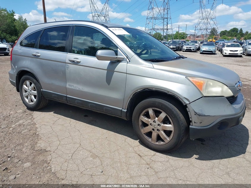 2007 Honda Cr-v VIN JHLRE48737C096302 IAAI salvage auction — FRONT END, Salvage (Pennsylvania), sold $450 on 2026-08-01 (photo 1)
