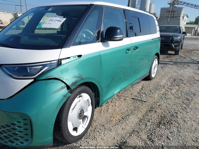 2025 Volkswagen Id.buzz VIN WVG6YVEB7SH019834 IAAI salvage auction — LEFT SIDE, Salvage (New Hampshire), sold $26,900 on 2026-07-06 (photo 6)