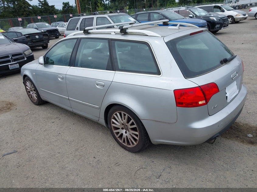2006 Audi A4 VIN WAUKF78E46A258196 IAAI salvage auction — FRONT END, Bill Of Sale (Washington), sold $1,250 on 2026-07-15 (photo 3)