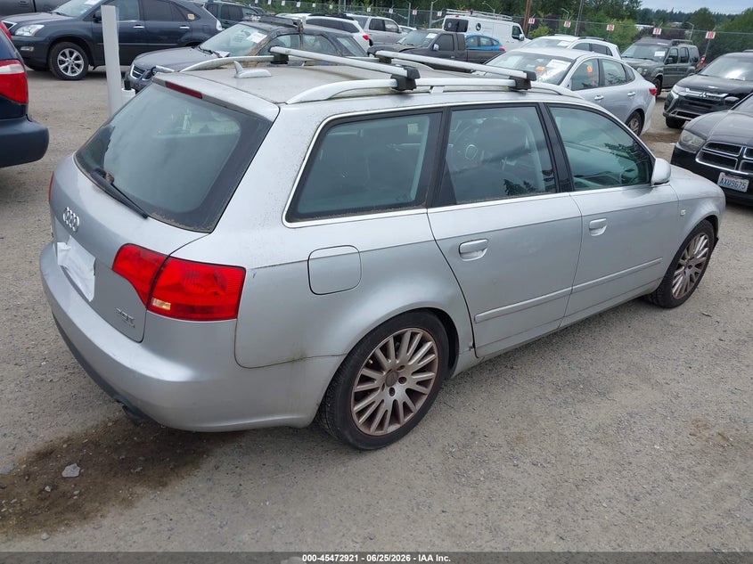 2006 Audi A4 VIN WAUKF78E46A258196 IAAI salvage auction — FRONT END, Bill Of Sale (Washington), sold $1,250 on 2026-07-15 (photo 4)