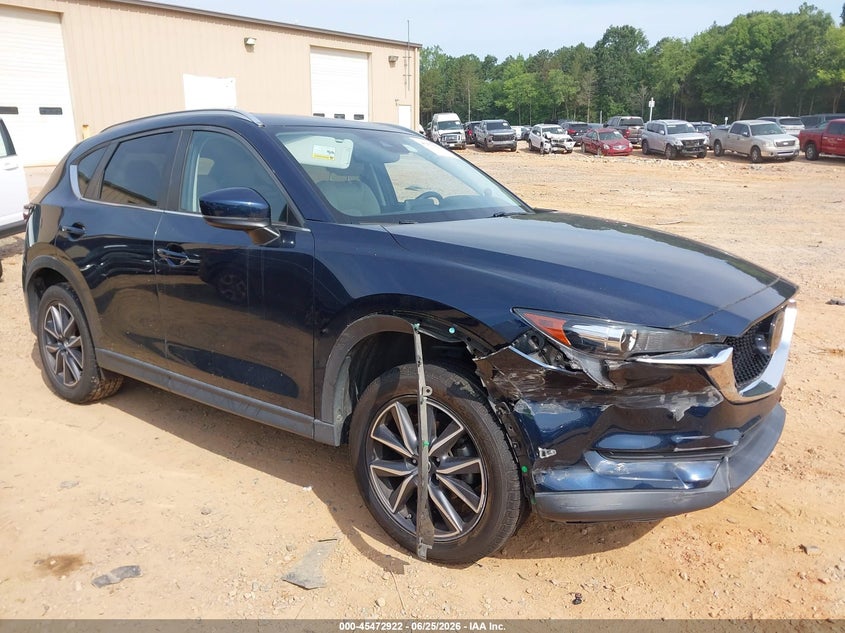2018 Mazda Cx-5 VIN JM3KFACM3J1346042 IAAI salvage auction — FRONT END, Salvage (North Carolina), sold $4,350 on 2026-07-13 (photo 1)