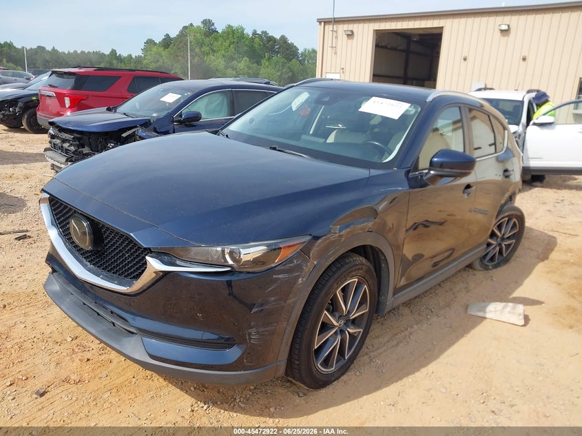 2018 Mazda Cx-5 VIN JM3KFACM3J1346042 IAAI salvage auction — FRONT END, Salvage (North Carolina), sold $4,350 on 2026-07-13 (photo 2)