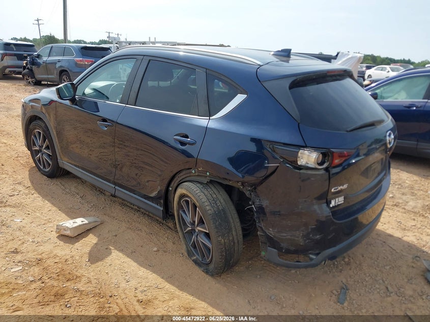 2018 Mazda Cx-5 VIN JM3KFACM3J1346042 IAAI salvage auction — FRONT END, Salvage (North Carolina), sold $4,350 on 2026-07-13 (photo 3)