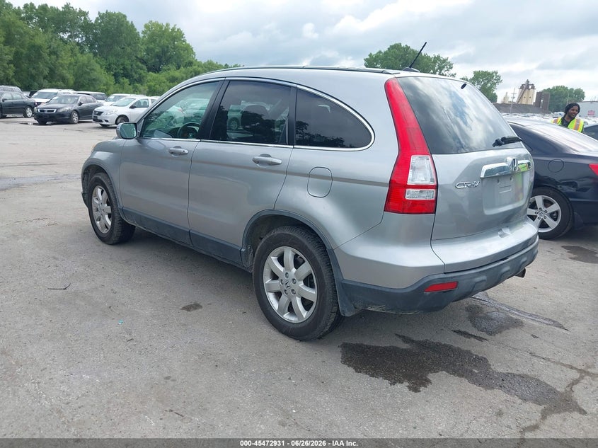 2007 Honda Cr-v VIN JHLRE487X7C092215 IAAI salvage auction — RIGHT FRONT, Salvage (Missouri), sold $1,650 on 2026-07-22 (photo 3)