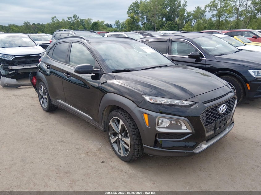 2020 Hyundai Kona VIN KM8K33A50LU443298 IAAI salvage auction — REAR END, Salvage (Ohio), sold $3,200 on 2026-07-21 (photo 1)