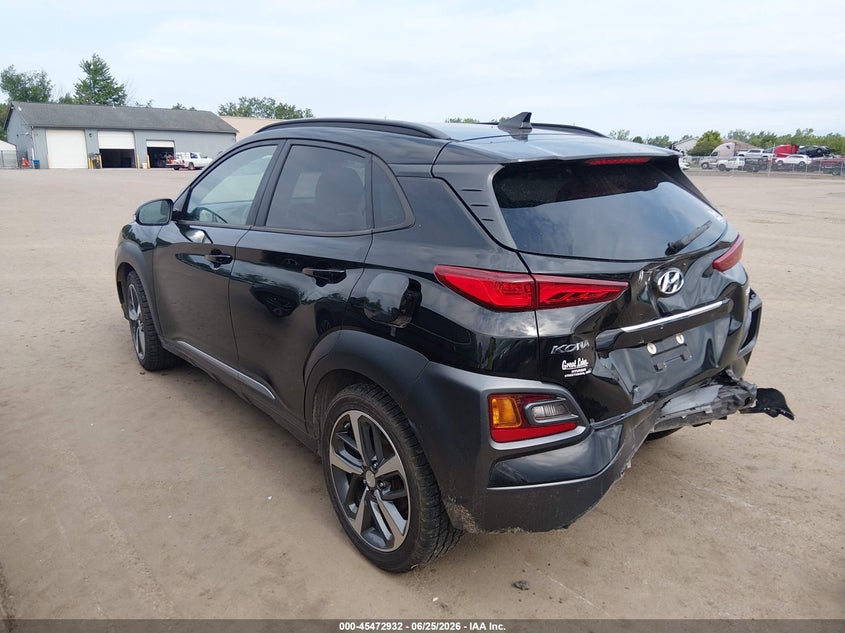 2020 Hyundai Kona VIN KM8K33A50LU443298 IAAI salvage auction — REAR END, Salvage (Ohio), sold $3,200 on 2026-07-21 (photo 3)