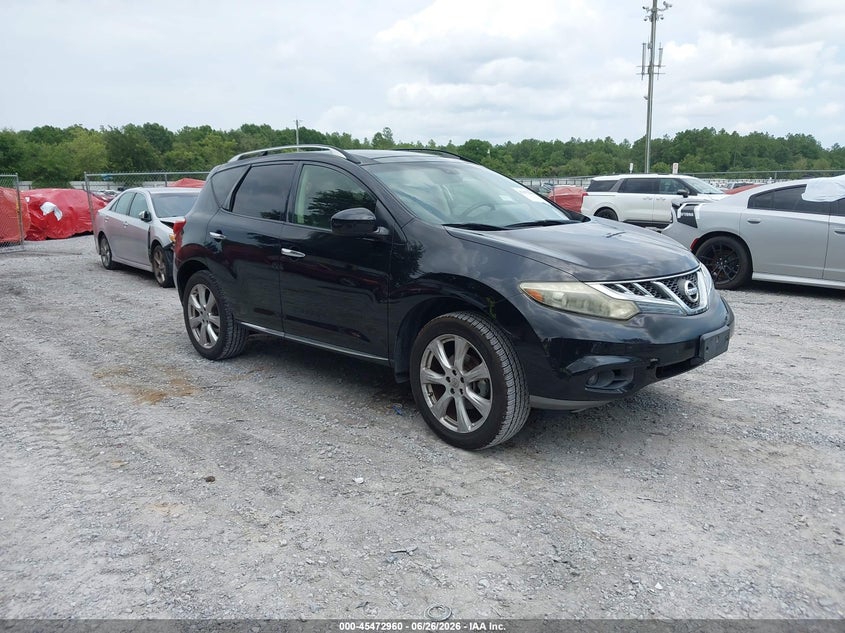 2013 Nissan Murano VIN JN8AZ1MU8DW208938 IAAI salvage auction — REAR END, Clear (Florida), sold $325 on 2026-07-23 (photo 1)