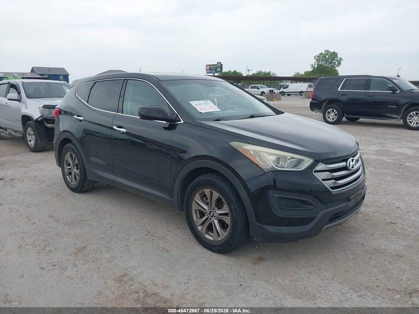 2016 Hyundai Santa fe VIN 5XYZT3LB1GG331025 IAAI salvage auction — WATER/FLOOD, Salvage (Texas), sold $1,750 on 2026-07-29 (photo 1)