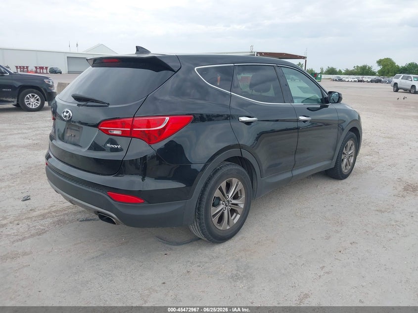2016 Hyundai Santa fe VIN 5XYZT3LB1GG331025 IAAI salvage auction — WATER/FLOOD, Salvage (Texas), sold $1,750 on 2026-07-29 (photo 4)