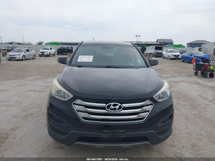 2016 Hyundai Santa fe VIN 5XYZT3LB1GG331025 IAAI salvage auction — WATER/FLOOD, Salvage (Texas), sold $1,750 on 2026-07-29 (photo 6)