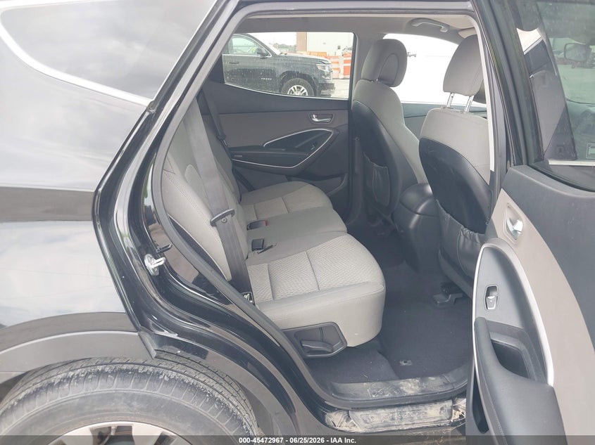 2016 Hyundai Santa fe VIN 5XYZT3LB1GG331025 IAAI salvage auction — WATER/FLOOD, Salvage (Texas), sold $1,750 on 2026-07-29 (photo 8)