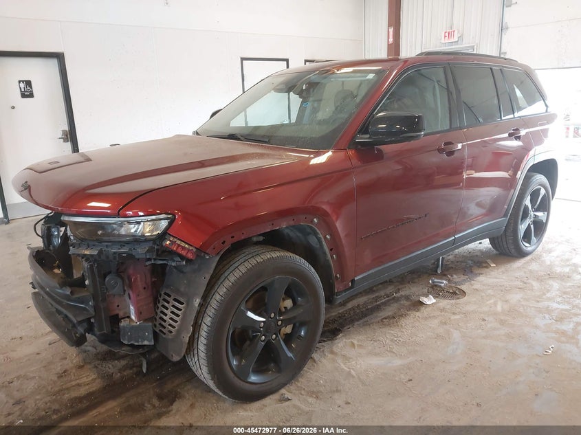 2023 Jeep Grand cherokee VIN 1C4RJHBG9P8808663 IAAI salvage auction — FRONT END, Clear (Michigan), sold $13,600 on 2026-07-23 (photo 2)