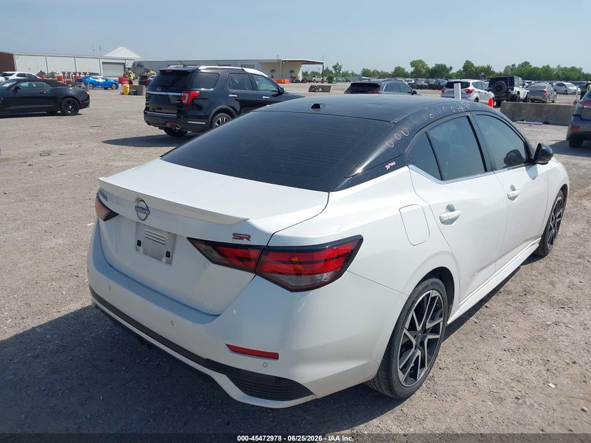 2024 Nissan Sentra VIN 3N1AB8DV1RY361925 IAAI salvage auction — HAIL, Original (Texas), sold $10,575 on 2026-08-19 (photo 4)