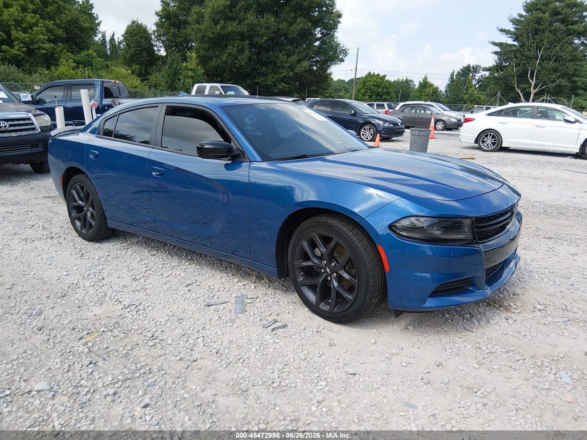 2023 Dodge Charger VIN 2C3CDXBG9PH623163 IAAI salvage auction — LEFT SIDE, Salvage (Alabama), sold $7,325 on 2026-08-03 (photo 1)