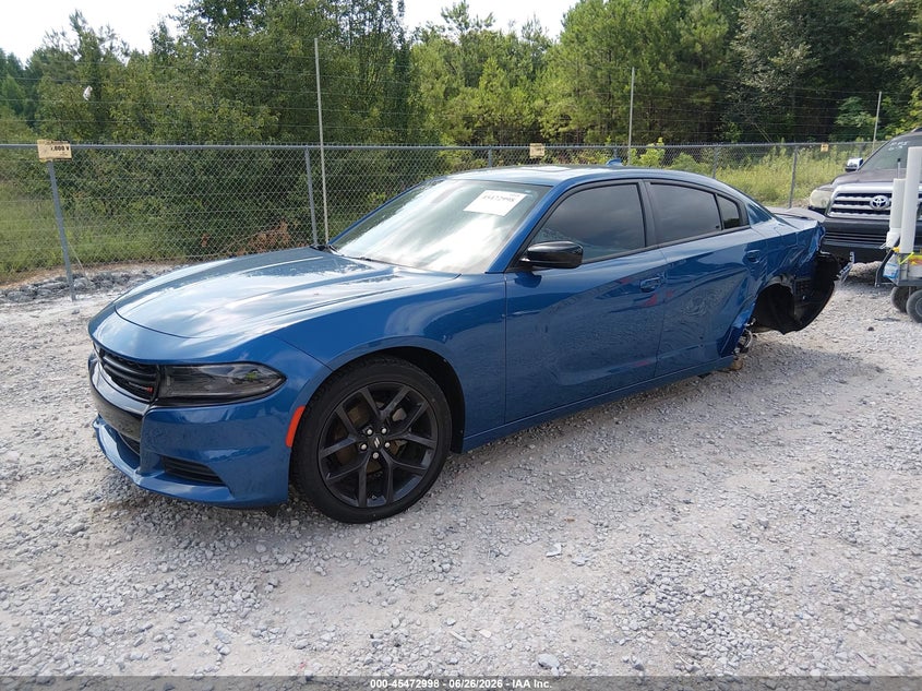 2023 Dodge Charger VIN 2C3CDXBG9PH623163 IAAI salvage auction — LEFT SIDE, Salvage (Alabama), sold $7,325 on 2026-08-03 (photo 2)