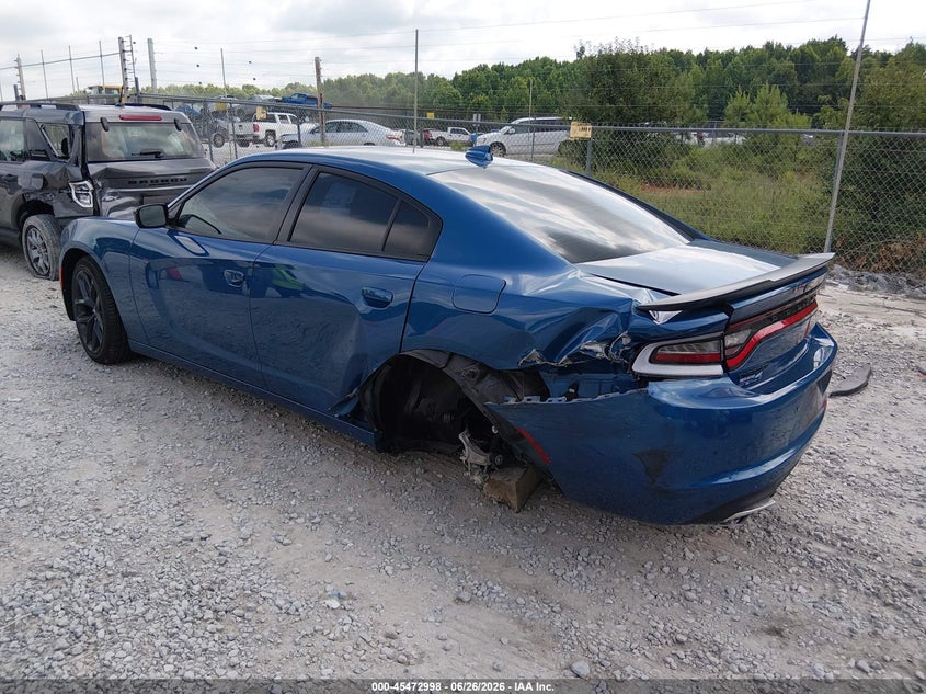 2023 Dodge Charger VIN 2C3CDXBG9PH623163 IAAI salvage auction — LEFT SIDE, Salvage (Alabama), sold $7,325 on 2026-08-03 (photo 3)