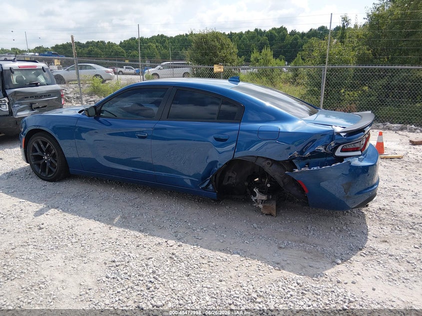 2023 Dodge Charger VIN 2C3CDXBG9PH623163 IAAI salvage auction — LEFT SIDE, Salvage (Alabama), sold $7,325 on 2026-08-03 (photo 6)