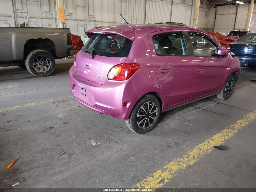 2015 Mitsubishi Mirage VIN ML32A3HJ3FH035505 IAAI salvage auction — FRONT END, Salvage (Oregon), sold $325 on 2026-09-10 (photo 4)