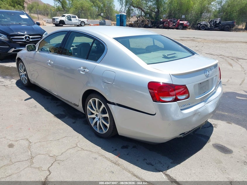 2006 Lexus Gs 300 VIN JTHBH96S765011697 IAAI salvage auction — FRONT & REAR, Salvage (California), sold $25 on 2026-07-21 (photo 3)