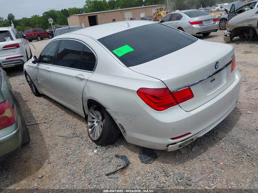 2009 BMW 7 series VIN WBAKB83549CY61604 IAAI salvage auction — LEFT SIDE, Salvage (North Carolina), sold $975 on 2026-07-20 (photo 3)