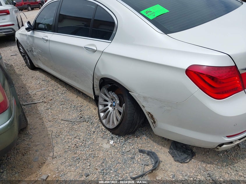 2009 BMW 7 series VIN WBAKB83549CY61604 IAAI salvage auction — LEFT SIDE, Salvage (North Carolina), sold $975 on 2026-07-20 (photo 6)
