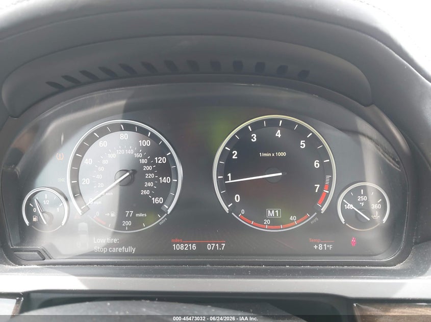 2009 BMW 7 series VIN WBAKB83549CY61604 IAAI salvage auction — LEFT SIDE, Salvage (North Carolina), sold $975 on 2026-07-20 (photo 7)