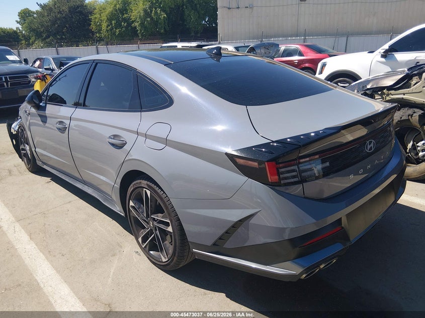 2024 Hyundai Sonata VIN KMHL54JC8RA409977 IAAI salvage auction — FRONT END, Salvage (California), sold $10,700 on 2026-07-28 (photo 3)