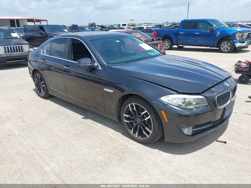 2011 BMW 5er VIN WBAFR7C53BC602650 IAAI salvage auction — REAR END, Original (Texas), sold $1,200 on 2026-07-31 (photo 1)