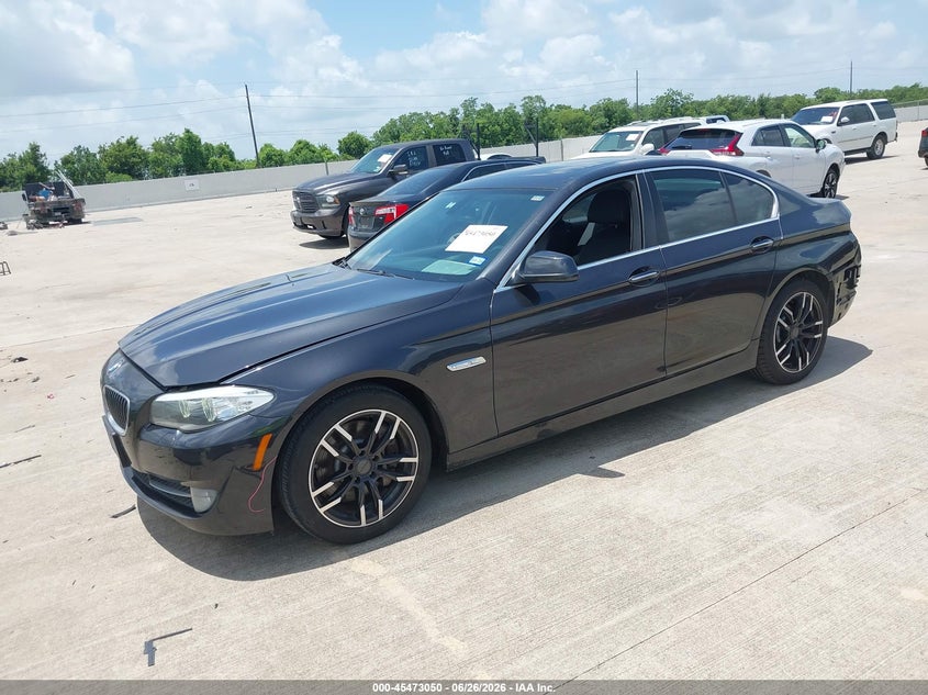 2011 BMW 5er VIN WBAFR7C53BC602650 IAAI salvage auction — REAR END, Original (Texas), sold $1,200 on 2026-07-31 (photo 2)