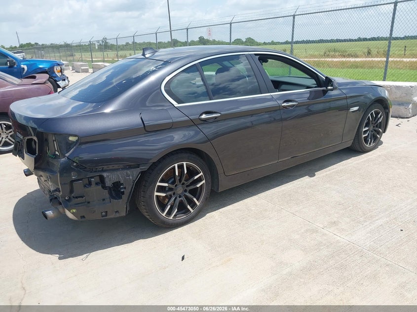 2011 BMW 5er VIN WBAFR7C53BC602650 IAAI salvage auction — REAR END, Original (Texas), sold $1,200 on 2026-07-31 (photo 4)