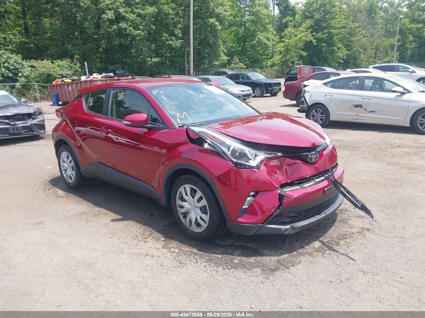 2019 Toyota C-hr VIN JTNKHMBX5K1018036 IAAI salvage auction — FRONT END, Salvage - Greater Than 75% (Maryland), sold $8,050 on 2026-07-15 (photo 1)