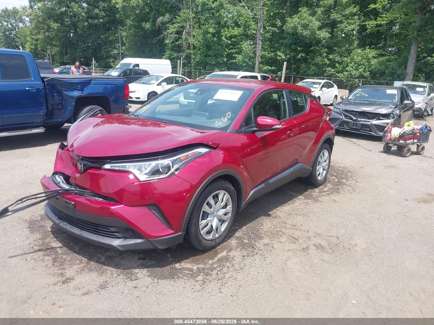 2019 Toyota C-hr VIN JTNKHMBX5K1018036 IAAI salvage auction — FRONT END, Salvage - Greater Than 75% (Maryland), sold $8,050 on 2026-07-15 (photo 2)