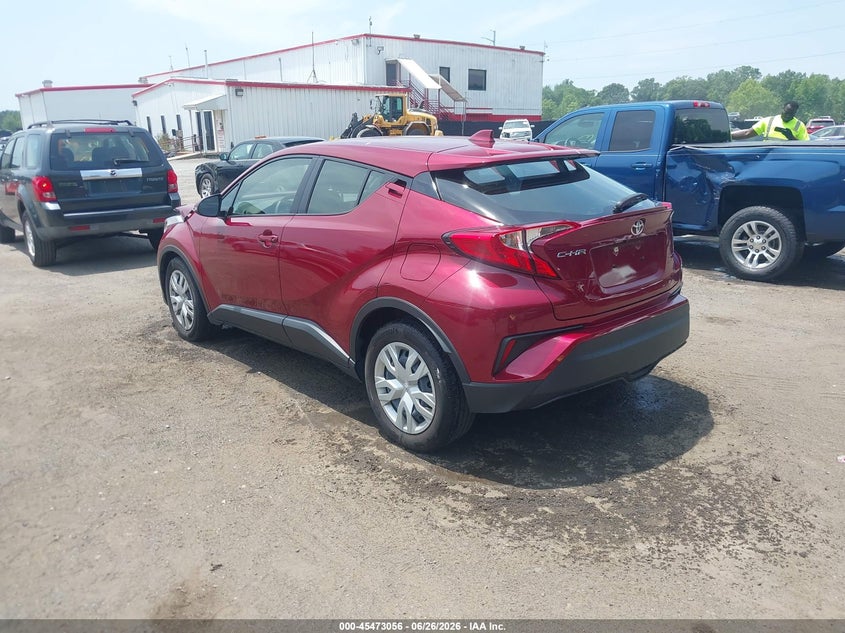 2019 Toyota C-hr VIN JTNKHMBX5K1018036 IAAI salvage auction — FRONT END, Salvage - Greater Than 75% (Maryland), sold $8,050 on 2026-07-15 (photo 3)