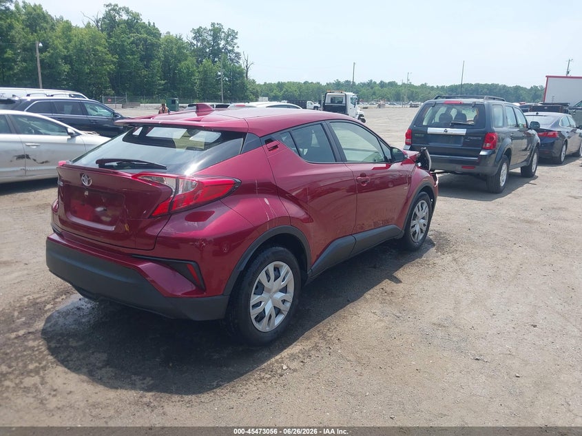 2019 Toyota C-hr VIN JTNKHMBX5K1018036 IAAI salvage auction — FRONT END, Salvage - Greater Than 75% (Maryland), sold $8,050 on 2026-07-15 (photo 4)