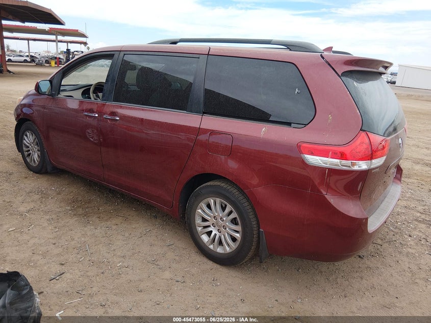 2014 Toyota Sienna VIN 5TDYK3DC3ES427115 IAAI salvage auction — FRONT END, Salvage (Arizona), sold $825 on 2026-07-21 (photo 3)