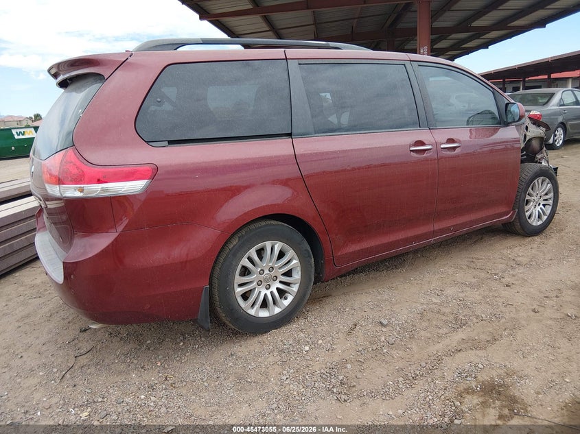 2014 Toyota Sienna VIN 5TDYK3DC3ES427115 IAAI salvage auction — FRONT END, Salvage (Arizona), sold $825 on 2026-07-21 (photo 4)