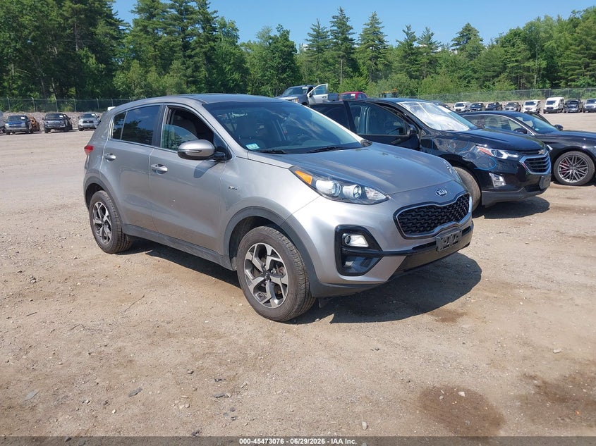 2020 Kia Sportage VIN KNDPMCAC8L7825051 IAAI salvage auction — NORMAL WEAR, Clear (Massachusetts), sold $4,100 on 2026-07-17 (photo 1)
