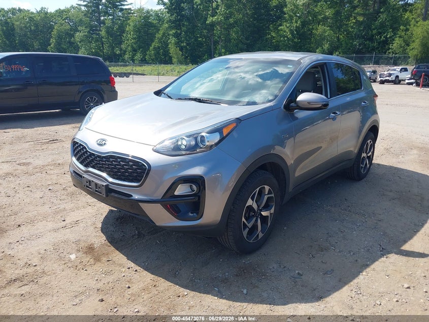 2020 Kia Sportage VIN KNDPMCAC8L7825051 IAAI salvage auction — NORMAL WEAR, Clear (Massachusetts), sold $4,100 on 2026-07-17 (photo 2)