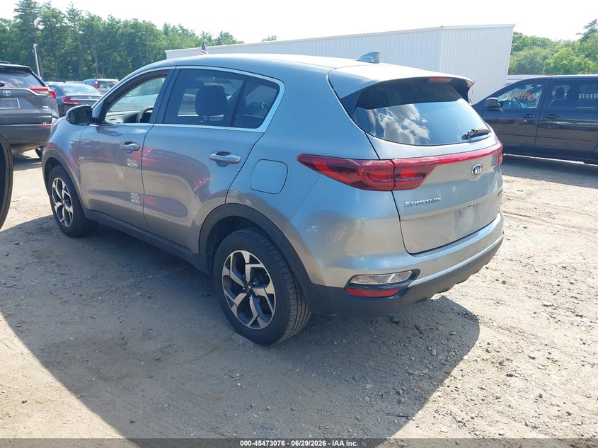 2020 Kia Sportage VIN KNDPMCAC8L7825051 IAAI salvage auction — NORMAL WEAR, Clear (Massachusetts), sold $4,100 on 2026-07-17 (photo 3)