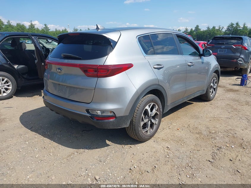 2020 Kia Sportage VIN KNDPMCAC8L7825051 IAAI salvage auction — NORMAL WEAR, Clear (Massachusetts), sold $4,100 on 2026-07-17 (photo 4)