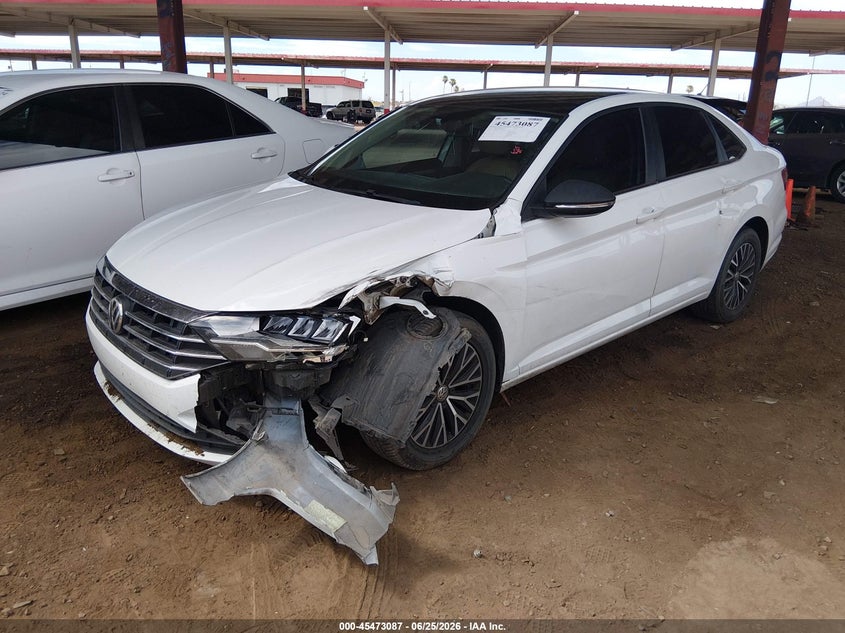 2019 Volkswagen Jetta VIN 3VWCB7BU3KM144977 IAAI salvage auction — LEFT FRONT, Salvage Title, sold $3,300 on 2026-07-27 (photo 6)