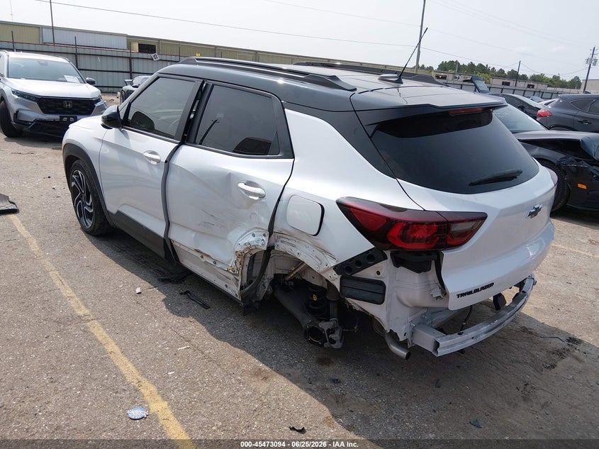 2025 Chevrolet Trailblazer VIN KL79MTSL1SB069546 IAAI salvage auction — LEFT SIDE, Salvage (Texas), sold $5,100 on 2026-08-01 (photo 3)