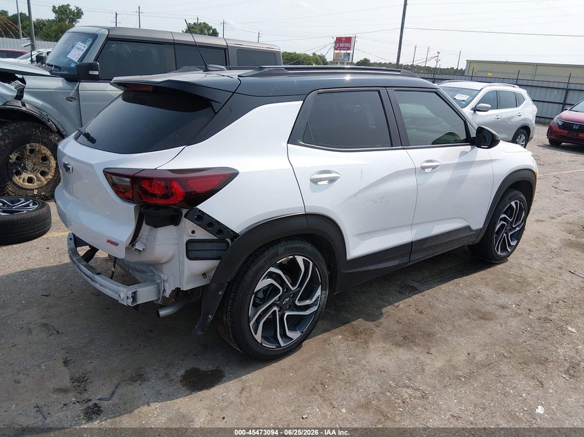 2025 Chevrolet Trailblazer VIN KL79MTSL1SB069546 IAAI salvage auction — LEFT SIDE, Salvage (Texas), sold $5,100 on 2026-08-01 (photo 4)