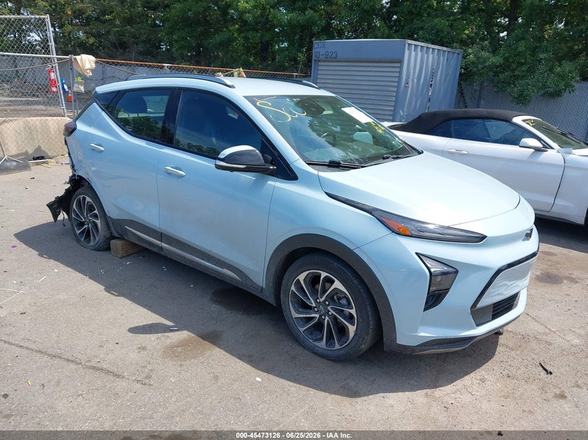 2022 Chevrolet Bolt euv VIN 1G1FZ6S07N4105322 IAAI salvage auction — REAR END, Mv-907A (New York), sold $8,200 on 2026-07-15 (photo 1)